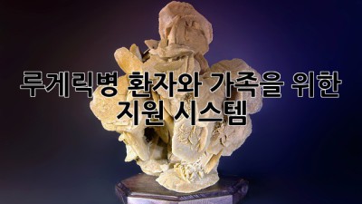 루게릭병 환자와 가족을 위한 지원 시스템